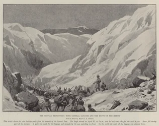 Die Chitral-Expedition, mit General Gatacre und den Buffs auf dem Marsch